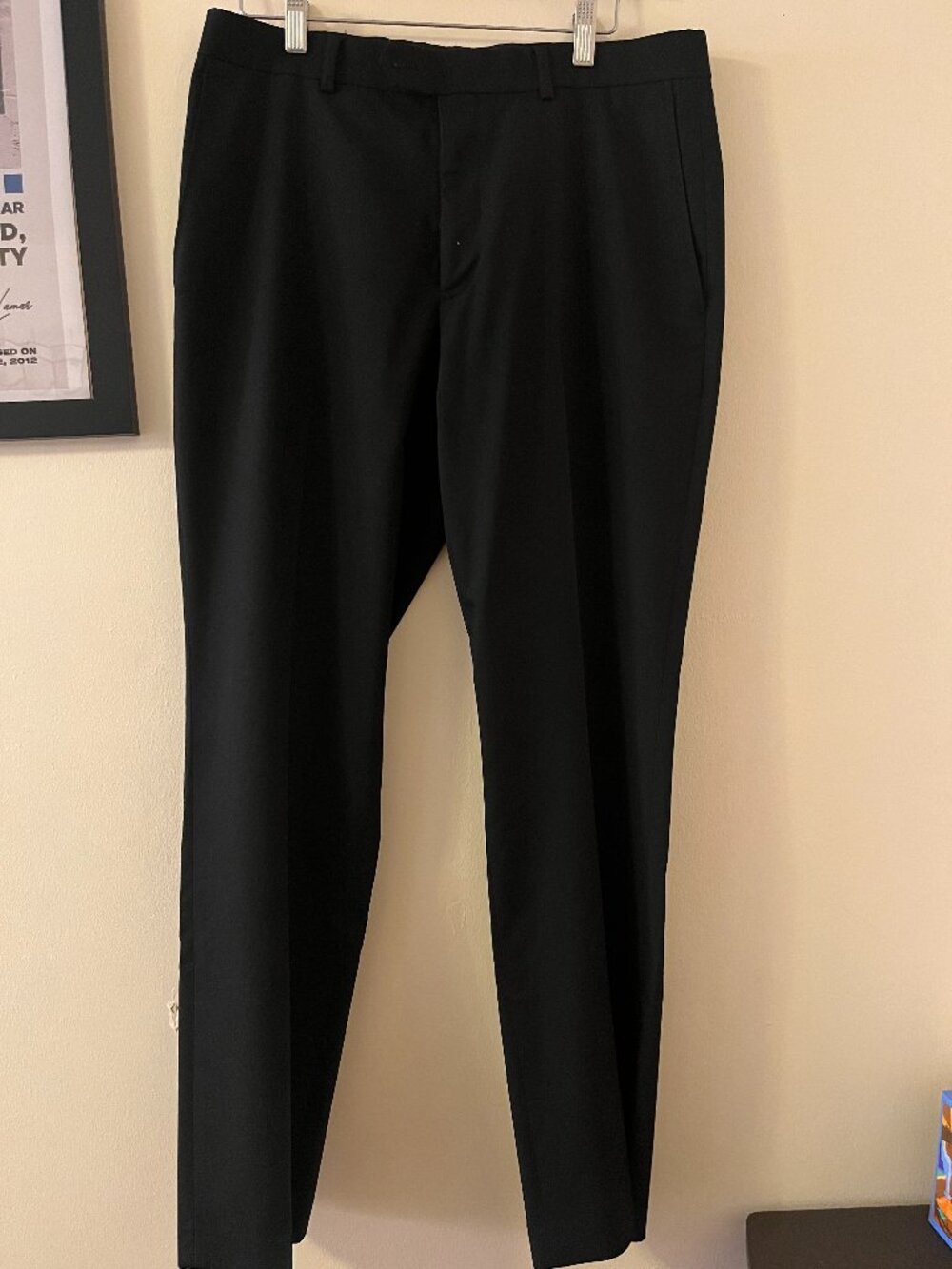 Apt. 9 Slim Fit Black Dress Pants | 30x30